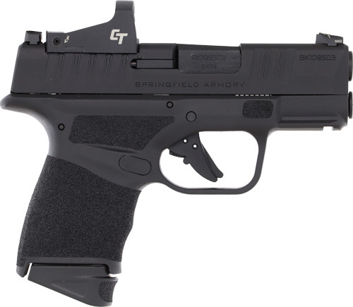 Springfield Armory Hellcat OSP 9mm Semi-Auto Pistol with 5 Magazines and Rubber Grip