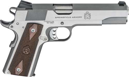 Springfield Armory 1911 Garrison 9mm Luger Semi-Auto Pistol with Stainless Finish