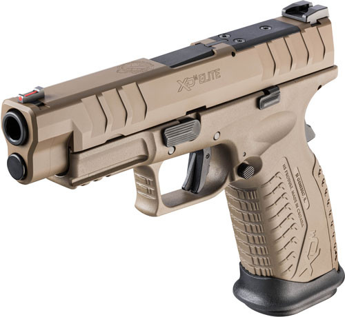 Springfield Armory XD-M Elite 10mm Auto Semi-Auto Handgun with 4.5-Inch Barrel and Fiber Optic Sights