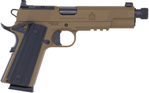 Springfield Armory 1911 Operator AOS .45 ACP with G10 Grips and Adjustable Sights