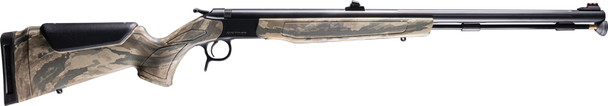 CVA Optima .50 Caliber Break Action Rifle with 26-Inch Fluted Barrel and Fiber Optic Sights