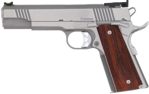 CZ-USA Dan Wesson Pointman Nine 9mm Luger Semi-Auto Pistol with Stainless Finish and Adjustable Sights