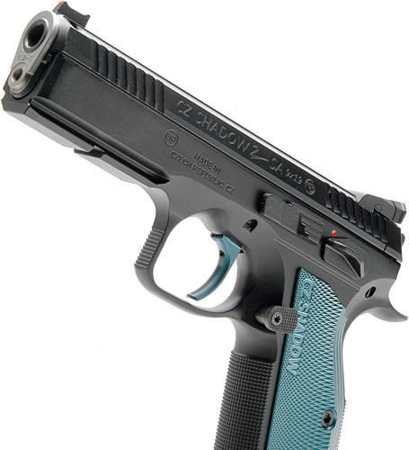 CZ Custom Shadow 2 SA Accu 9mm Semi-Auto Pistol with Fiber Optic Sights