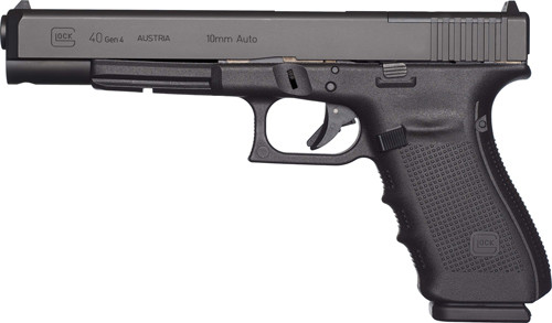 Glock G40 MOS 10mm Auto Semi-Auto Pistol with 6-Inch Barrel and Modular Optic System