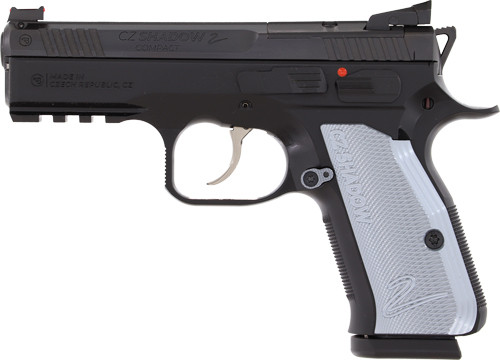CZ-USA Shadow 2 Compact 9mm FS Semi-Auto Pistol with Optics Ready and Fiber Optic Sights