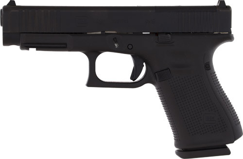 Glock G49 MOS 9mm Gen 5 FS Pistol with 3 Magazines - Black Polymer Frame and Slide
