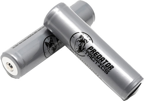 Predator Tactics PREDATOR TAC 18650 2400mAh Lithium Ion Battery - 2 Pack