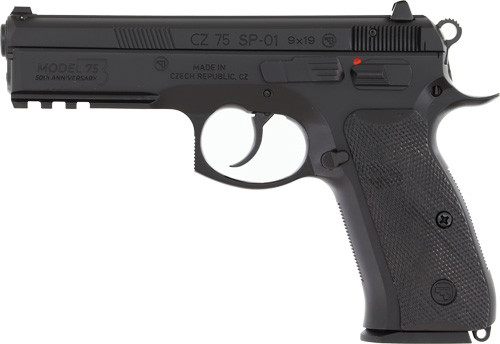 CZ-USA CZ 75 SP-01 50th Anniversary Semi-Auto Pistol with 9mm Luger Caliber and 4.7-Inch Barrel