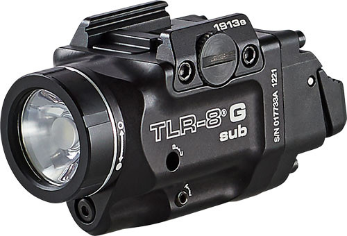 Streamlight TLR-8X G Sub 1913 Weapon Light with Rail Grip Clamp System