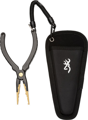 Browning White Water Knife with 7-inch Stainless Steel Blade and Black Rubber Overmolded Handle