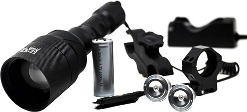 Predator Tactics PREDATOR TAC Coyote Reaper XXL Flashlight with Aluminum Body and 700-Yard Beam Throw