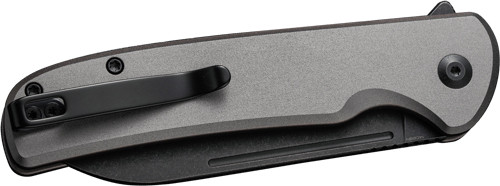 Civivi Chevalier II 3.4" Carbon Steel Folding Knife with Gray Aluminum Handle