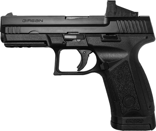 Girsan MC9 Optic Standard 9mm Semi-Auto Pistol with Adjustable Sights and 18-Round Magazine