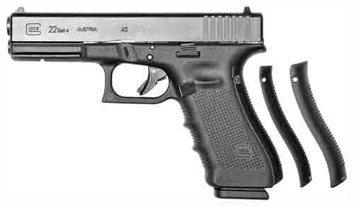Glock G22 Gen4 40 S&W Semi-Auto Pistol with Three 15-Round Magazines