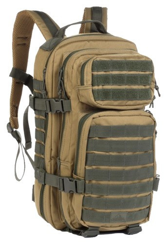 Red Rock Gear Rebel Assault Pack with Mesh Ventilated Back Panel and MOLLE Webbing