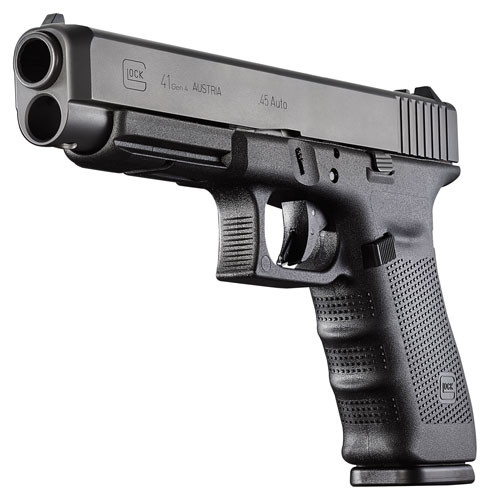 Glock 41 45 ACP Gen 4 Semi-Auto Pistol with 13-Round Magazines