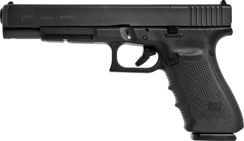 Glock G40 MOS 10mm Auto Semi-Auto Pistol with Modular Optic System and Three Magazines