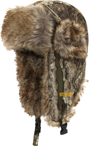 Hot Shot HF-3 Trapper Hat with 3M Thinsulate Insulation and Faux Fur Lining in Realtree APX