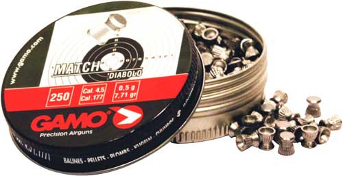 Gamo 177 Match Pellets - Precision 7.5 Grain .177 Caliber Ammunition