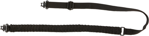 Allen Paracord Sling with Swivel – Durable Black Neoprene Cushioning and Adjustable Fit