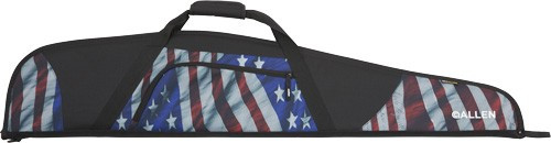 Allen Gun Case Centennial 52-Inch Black with American Flag for Scoped Firearms