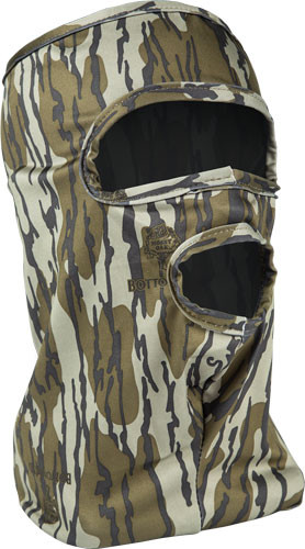 Primos 3/4 Face Mask Stretch – Mossy Oak Bottomland Camo, Multi-Fit Headgear