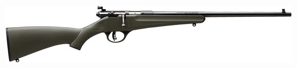 Savage Rascal Youth Single-Shot Rifle with Synthetic Green Stock and 16.13-inch Barrel