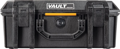 Pelican Vault Large Pistol Case VCV300-0000-BLK * Heavy-Duty Polymer Handgun Storage with Foam Interior and Secure Locking
