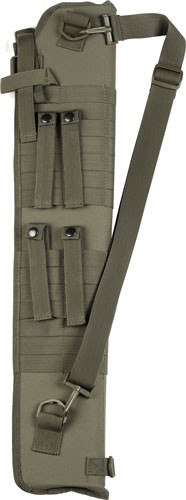 Red Rock Gear MOLLE Shotgun Scabbard Olive Drab Model 82025OD with Adjustable Shoulder Strap