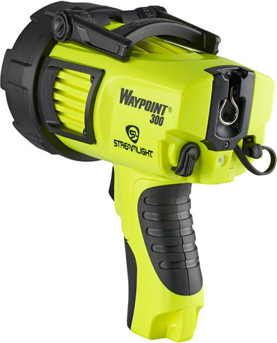 Streamlight Waypoint 400 Yellow LED Flashlight with 1000 Lumens, Waterproof, Rechargeable