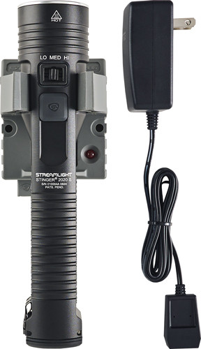 Streamlight Stinger 2020 S LED Flashlight - Aircraft Grade Body, Black