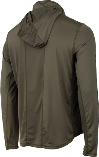 Beretta Keys Flex Hoodie X-Large Green Cotton Long Sleeve with UPF 50+ and Quick-Drying Features