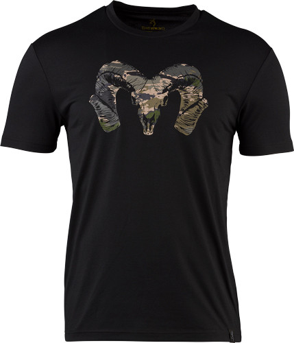 Browning SS Performance Camp Shirt - X-Large Black Short Sleeve Polyester T-Shirt