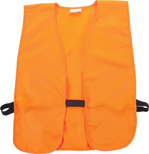 Allen Orange Hunting Vest for Youth - Multi-Fit Polyester with Hook & Loop Closure