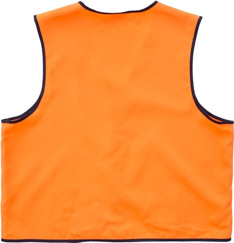 Allen Deluxe Hunting Vest in Blaze Orange, Size Large with Durable Polyester Construction