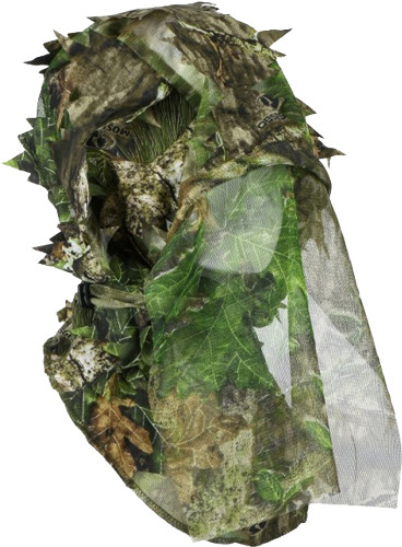 Titan 3D Leafy Face Mask Mossy Oak Obsession - Multi-Fit Mesh & Pongee Headgear