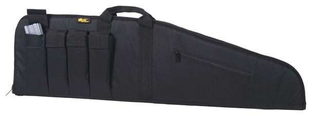 US Peacekeeper 40-Inch MSR Case with Black 600 Denier Water-Resistant Fabric and Multiple Pouches