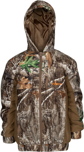 HABIT Insulated Waterproof Youth Large Jacket with Realtree Edge Camouflage