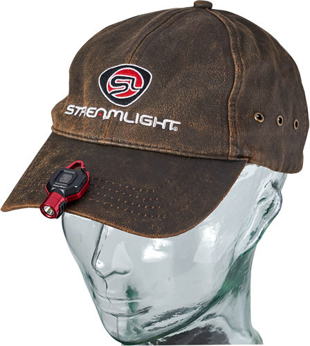 Streamlight Pocket Mate USB Compact EDC Light with Carabiner Clip - Red Aluminum Alloy Cap Light