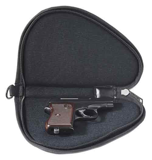 US Peacekeeper 9-Inch Handgun Case with Water-Resistant 600 Denier Polyester Canvas