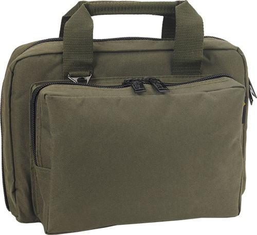 US Peacekeeper Mini Range Bag with Pistol Compartments and Water-Resistant Polyester * OD Green P21106