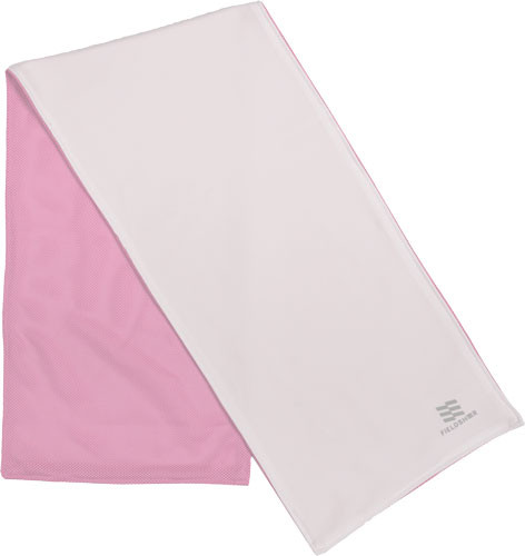 Mobile Warming Cooling Towel Pink - Lightweight, Ventilated Mesh Headgear