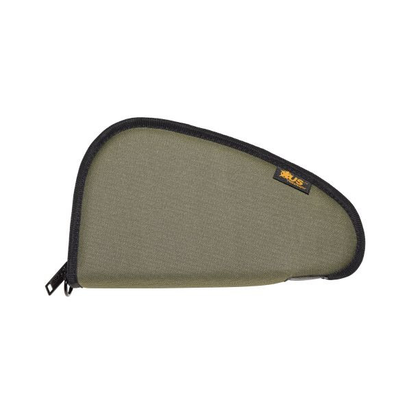 US Peacekeeper 11-Inch Handgun Pistol Case in OD Green with 600 Denier Polyester Canvas
