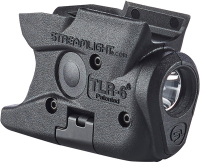Streamlight TLR-6 LED Weapon Light with Red Laser - Compact, Waterproof, Impact-Resistant Design