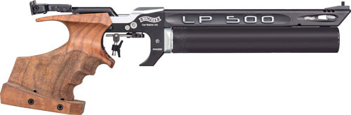 Walther LP500 Expert PCP Air Rifle - 177 Caliber, Pre-Charged Pneumatic with Walnut Satin Finish Stock