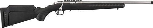 Ruger American .22 Long Rifle Sporting Rifle with 18-Inch Threaded Barrel and Synthetic Stock