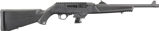 Ruger PC Carbine 9mm Luger Semi-Automatic Rifle with 16.1-inch Barrel and Black Synthetic Stock