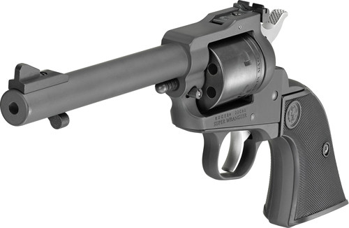 Ruger Super Wrangler 5.5-Inch .22LR/.22WMR Revolver with Black Frame