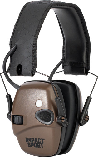 Howard Leight Impact Sport Electronic Ear Muffs - Flat Dark Earth