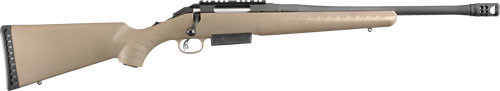 Ruger American Ranch FDE Bolt-Action Rifle with 16.1-inch Barrel in .450 Bushmaster